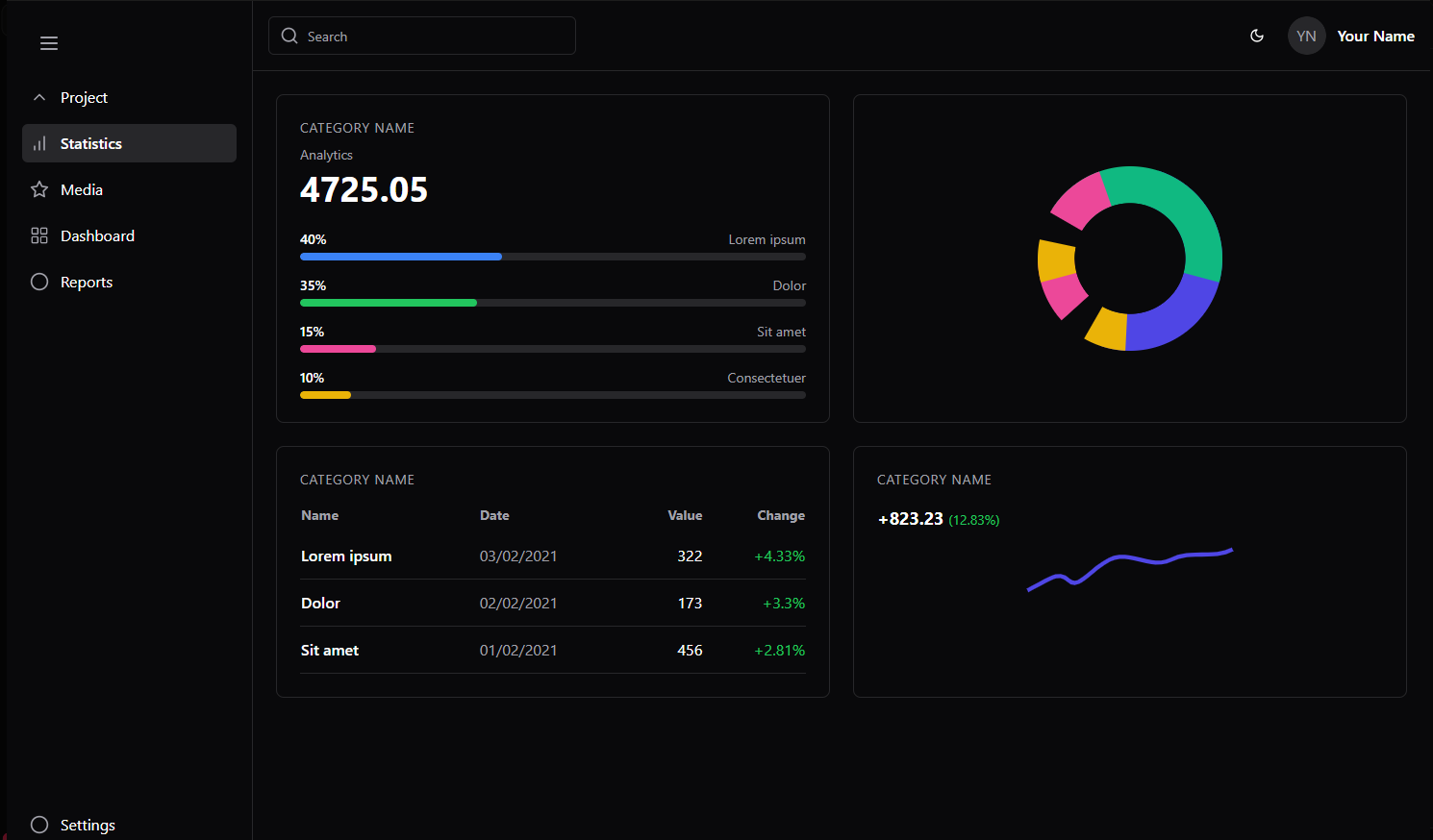 Liorlink dashboard
